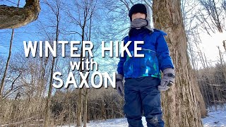 Winter Hike With Saxon