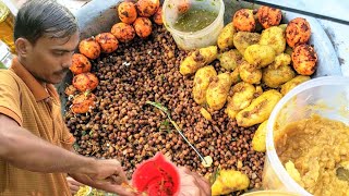 Super Fast Jhal Muri Wala Of Bangladesh+This Man has Extremely Sells Egg Masala Jhal Muri #bdfood