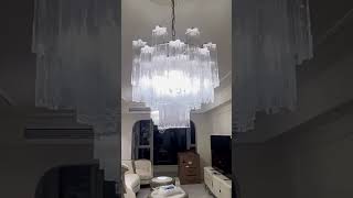 Murano Glass Tube Chandelier@korewolamp