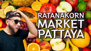 Найдешевший ринок фруктів в Паттайї - "Ratanakorn market"