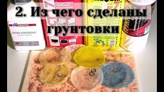 Из чего делают грунтовки