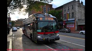 WMATA Metrobus  Ride Aboard  2019 New Flyer Xcelsior XN40 #3228 on Route 80 to Fort Totton station