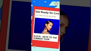 Get ready for #aliciakeys live from Boston 2023.