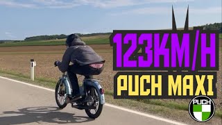 123km/h - 18:36 Übersetzung \ Projekt Blueprint- RIBENS Puch Maxi