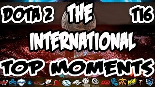 DOTA 2 : Best moments of The International 2016