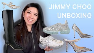 LUXURY SHOES UNBOXING | JIMMY CHOO AND RICK OWENS HAUL | WE CHAT ABOUT THE SAMPLE SALE AND SHOPPING