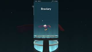 Rufflet evolves to Braviary!