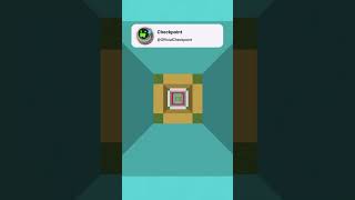 Checkpoint - Minecraft Trippy Reverse Dropper #minecraft