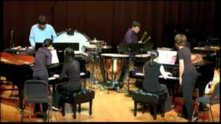 Liana Pailodze, Bartok: Sonata for Two Pianos and Percussion 1st mvt