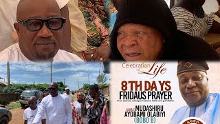 SEE HOW MR LATIN, MR LONDONER & ELESHO HONOR LATE ACTOR BOBO B 8TH DAYS FRIDAUS PRAYER