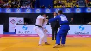 Lasha Shavdatuashvili (GEO) vs. Artem Khomula (UKR) -73kg IJF Grand Prix Zagreb 2015