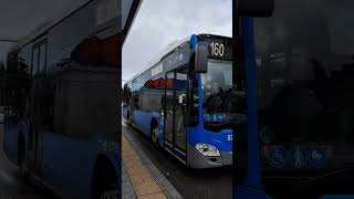 Mercedes-Benz Citaro C2 en la línea 160 acabando su recorrido en Moncloa EMT Madrid Bus Madrid