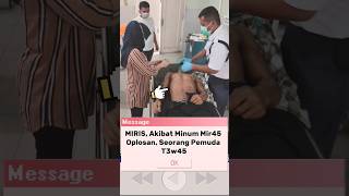 Pemuda Ini T3w4s Karena Oplosan #edukasi #info #health #viralvideo