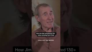 Jim Dale held the record for the number of voices he created for Harry Potter. Listen on Audible.