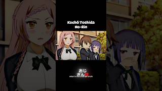 Kocho Yoshida from No-Rin Anime #shorts #animeshorts #animeedit #anime