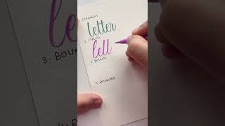 Lettering artwork|Quotes calligraphy by brush pens|Modern Calligraphy#shorts #art #calligraphy