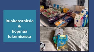 RUOKAOSTOKSIA JA KIRJOJA | ARKIVLOG