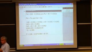 Economics lecture #4: 05/27/2013 (part 2)