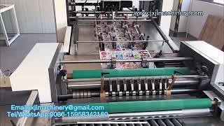 PK54-55 Fully-Automatic Playing Cards Slitting And Flow Wrapping Production Line