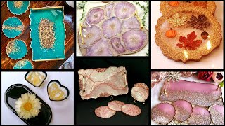 RESIN ART 100+ IDEAS  | RESIN TRAY IDEAS | RESIN ART IDEAS