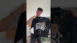 Stussy Jersey unboxing 📦🎱 #unboxing #fashion #ootd #outfit #viral #viralshort #viralvideo