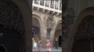 Palau Güell is an old mansion designed by the architect Antoni Gaudí in Barcelona #travel #youtube