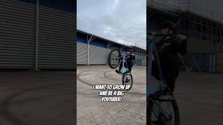 can I still make it?🙃 #viral #famous #shortvideos #wheelie