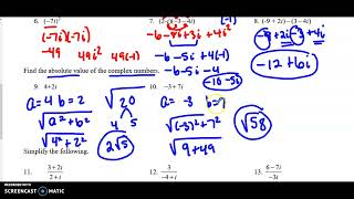 Imaginary Numbers Part 2