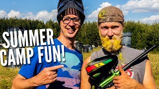 PAINTBALL CRAZY at Summer Camp - Day #41