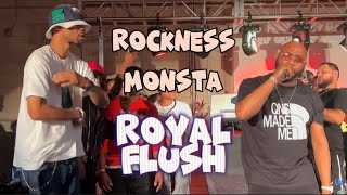 ROYAL FLUSH / ROCKNESS MONSTA Freestyling to the WHO SHOT YA Beat Live In Brooklyn 2023