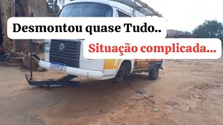 Deu Tudo Errado Hoje !!! Tivemos Que Desmontar  Metade Da kombi !!