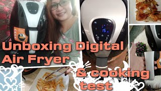 Unboxing Digital Air Fryer|Cooking Test|Taibosi Air Fryer