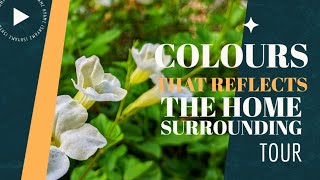 colours that reflects the home surrounding..tour#house #sringeri #nature #surroundings #tour #colors