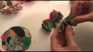 MomAdvice: Easy Fabric Flowers