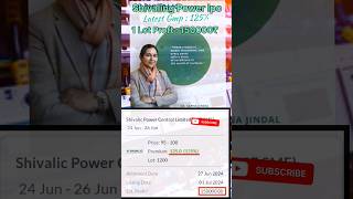 Shivalic Power Control Limited IPO | GMP | Review | Shivalic Sme Ipo | #smeipo #smeipo