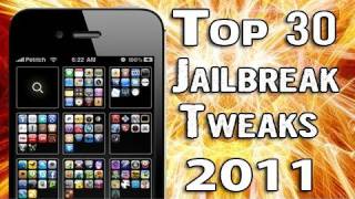 Top 30 Best Jailbreak Tweaks 2011 - iPhone, iPod Touch, iPad Cydia