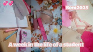 اسبوع في حياة طالبة بيام 2025✨💗/A week in the life of a student