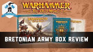 Warhammer OLD WORLD - BRETONIAN ARMY BOX - UNBOXING AND REVIEW!