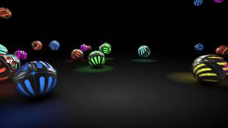 Copyright Free VJ-Loop | Colored Balls 02 FULL HD 1920x1080