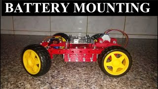 RC CAR BUILD PART 7 - BATTERY MOUNTING - MONTARE BATERIE