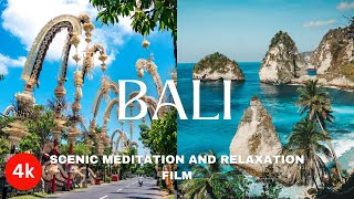 Bali 4K - The Island Of The Gods Scenic Relaxation Film With Calm Music #travel #bali #viral #music