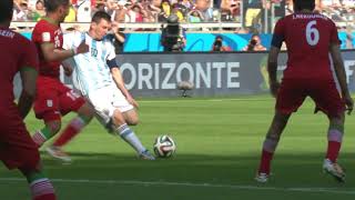 2014 MESSI Argentina 1 vs Iran 0 21 06 2014