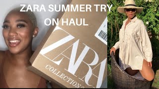 ZARA SUMMER TRY ON HAUL