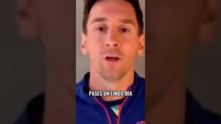 espera no bajes messi quiere decirte algo || #shorts #leomessi