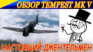 Обзор истребителя Tempest Mk.V. ЧЕТЫРЕХПУШЕЧНЫЙ ДЖЕНТЕЛЬМЕН! Ил-2 Штурмовик операция Боденплатте.