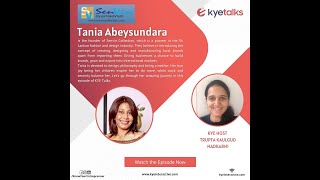 KYE Talks with Tania Abeysundara, Founder of Senvin Collection