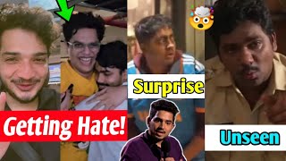 Tanmay Bhat Getting Hate 😧!, Samay raina on munawar faruqui, Zakir khan chindi crime patrol,Aakash