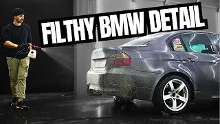 Filthy BMW E90 Interior Deep Clean - Car Detailing