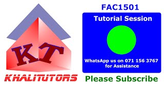 2024| FAC1501| ASSIGNMENT 1 QUESTIONS AND ANSWERS| PART 4 OF 10