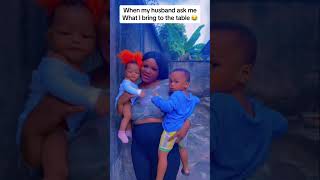 I bring 2 kids to the table #babies #short #shorts #tiktok #viral #fyp #couples #trending #trend #a